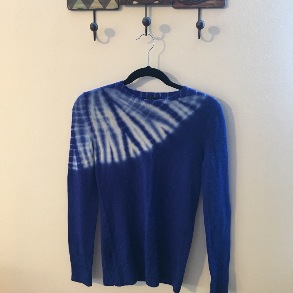 C3 100% Cashmere Tie-Dye Sweater
